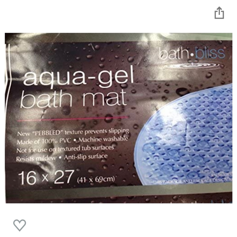 Aqua-gel bath mat